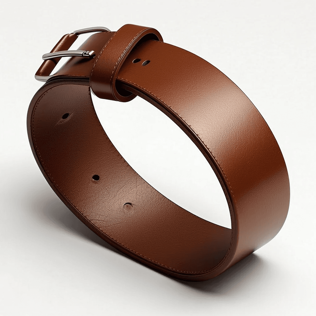 Leather Belt Black S